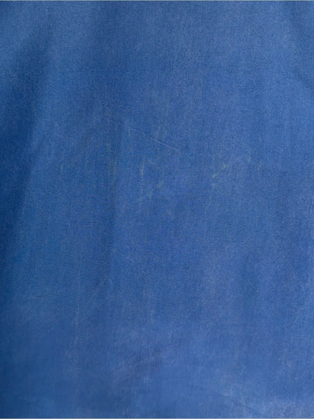 Jhane Barnes 100 Silk Mens XL Shirt Vintage Royal Hue Blue Luxury NEEDS CLEANED